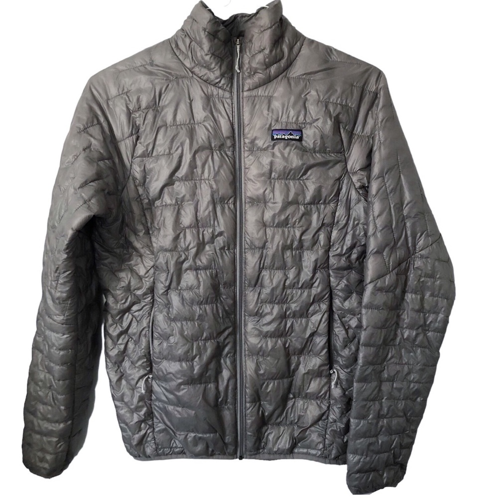 Patagonia Micro Puff Gray Ultralight Shell